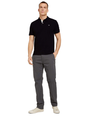 Tom Tailor - basic polo with contrast - lowest prices - black - 3