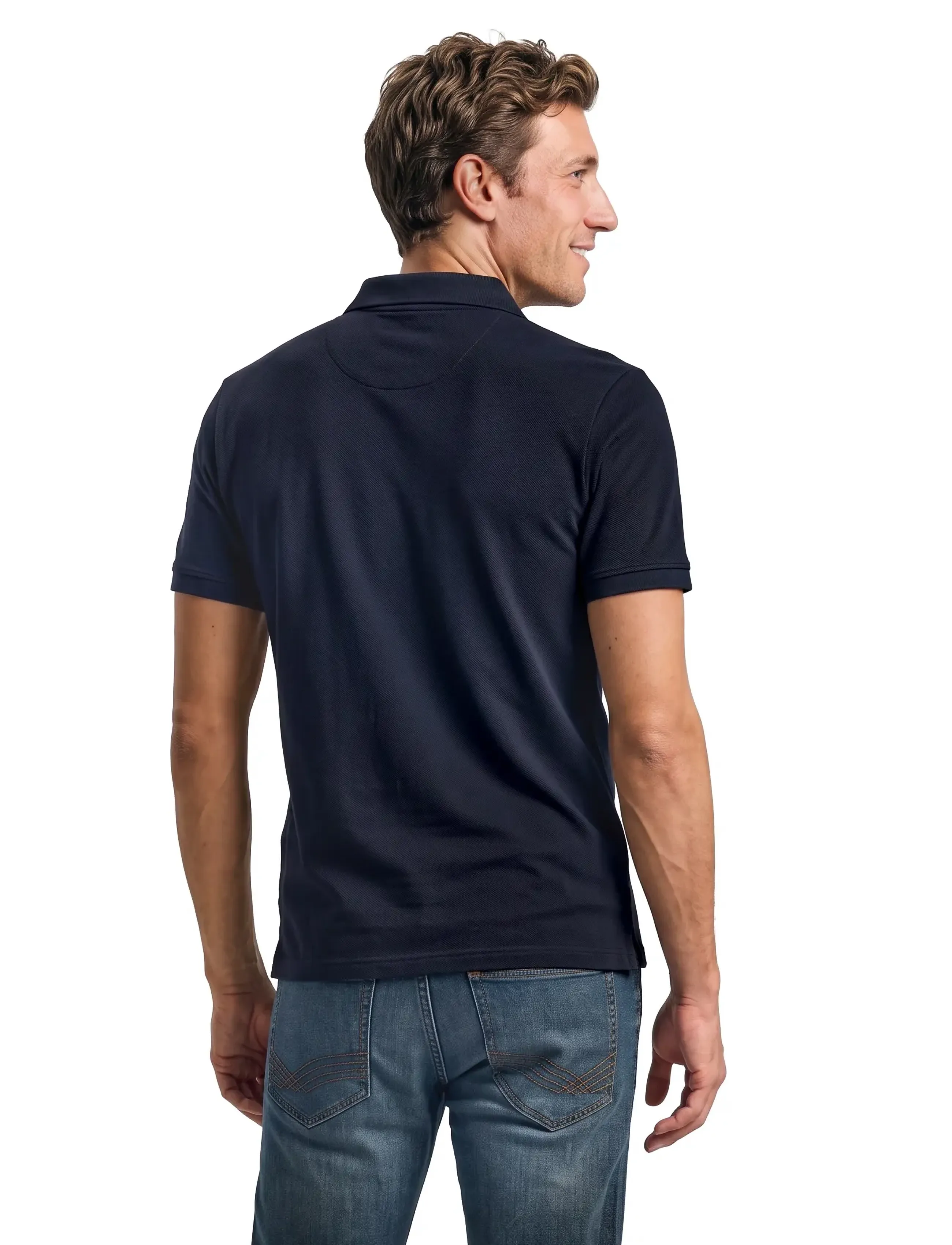 Tom Tailor - basic polo with contrast - kurzärmelig - sky captain blue - 3