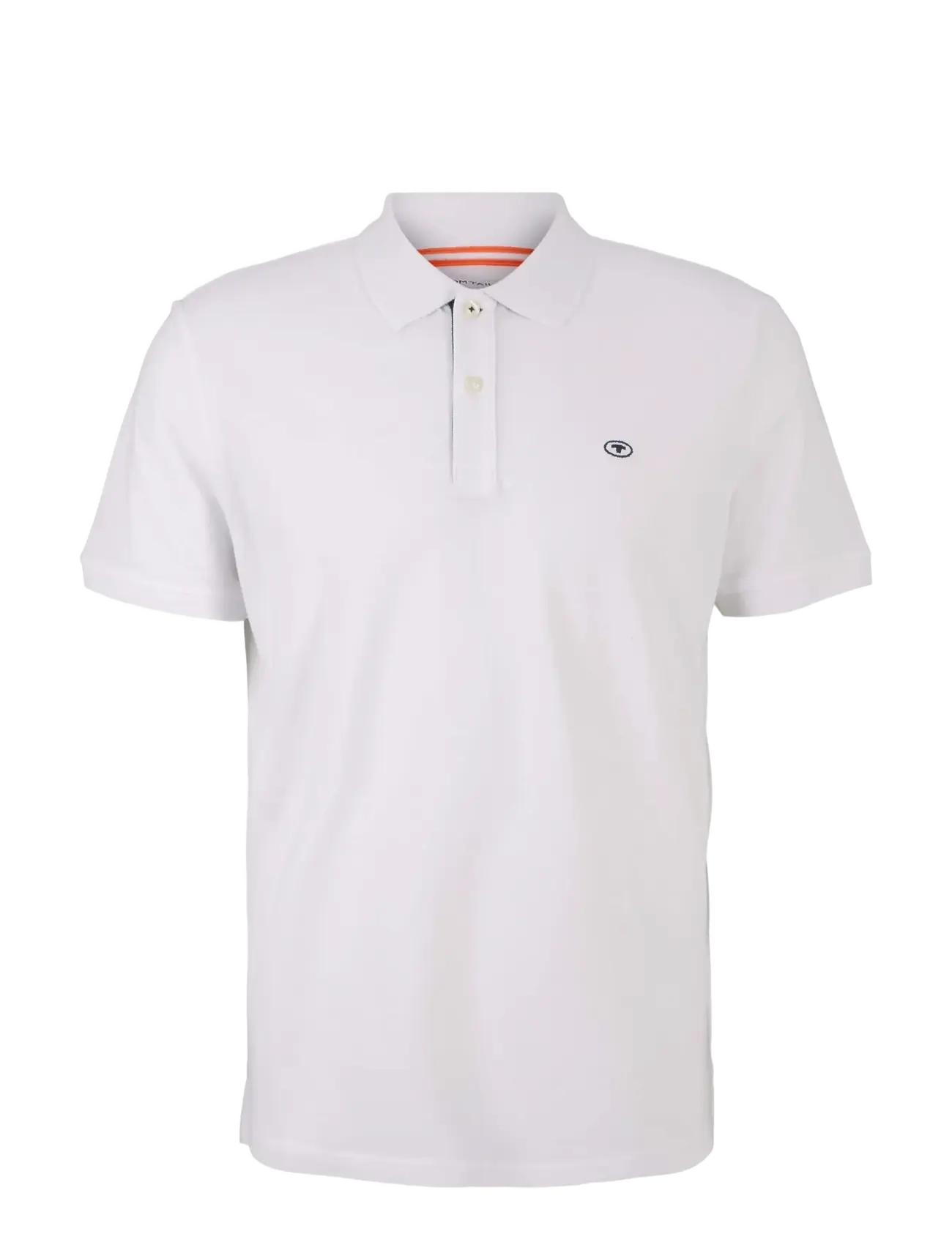 TOM TAILOR Basic Polo With Contrast Weiß - XXL - Herren