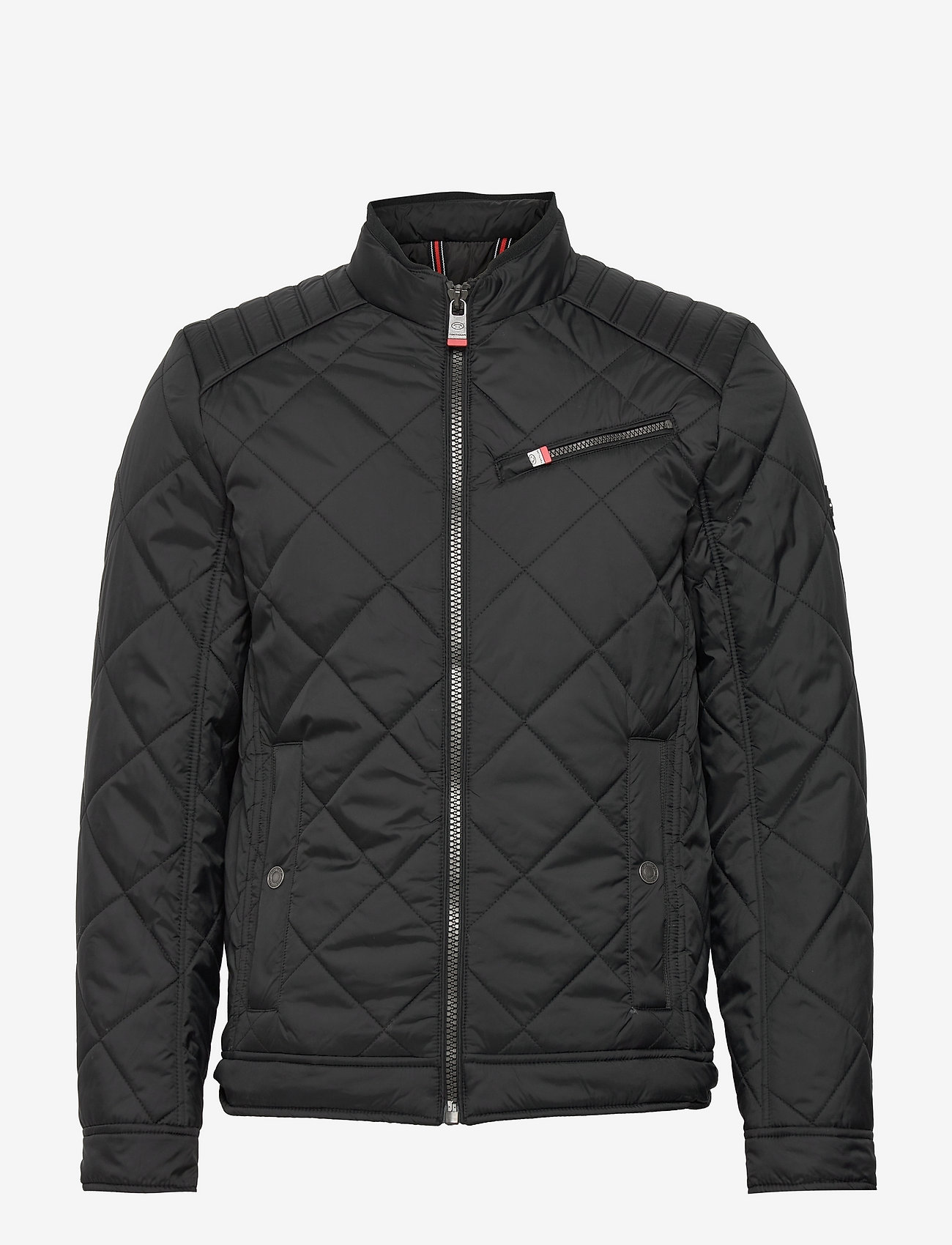 Tom Tailor - quilted biker jacket - black - 0