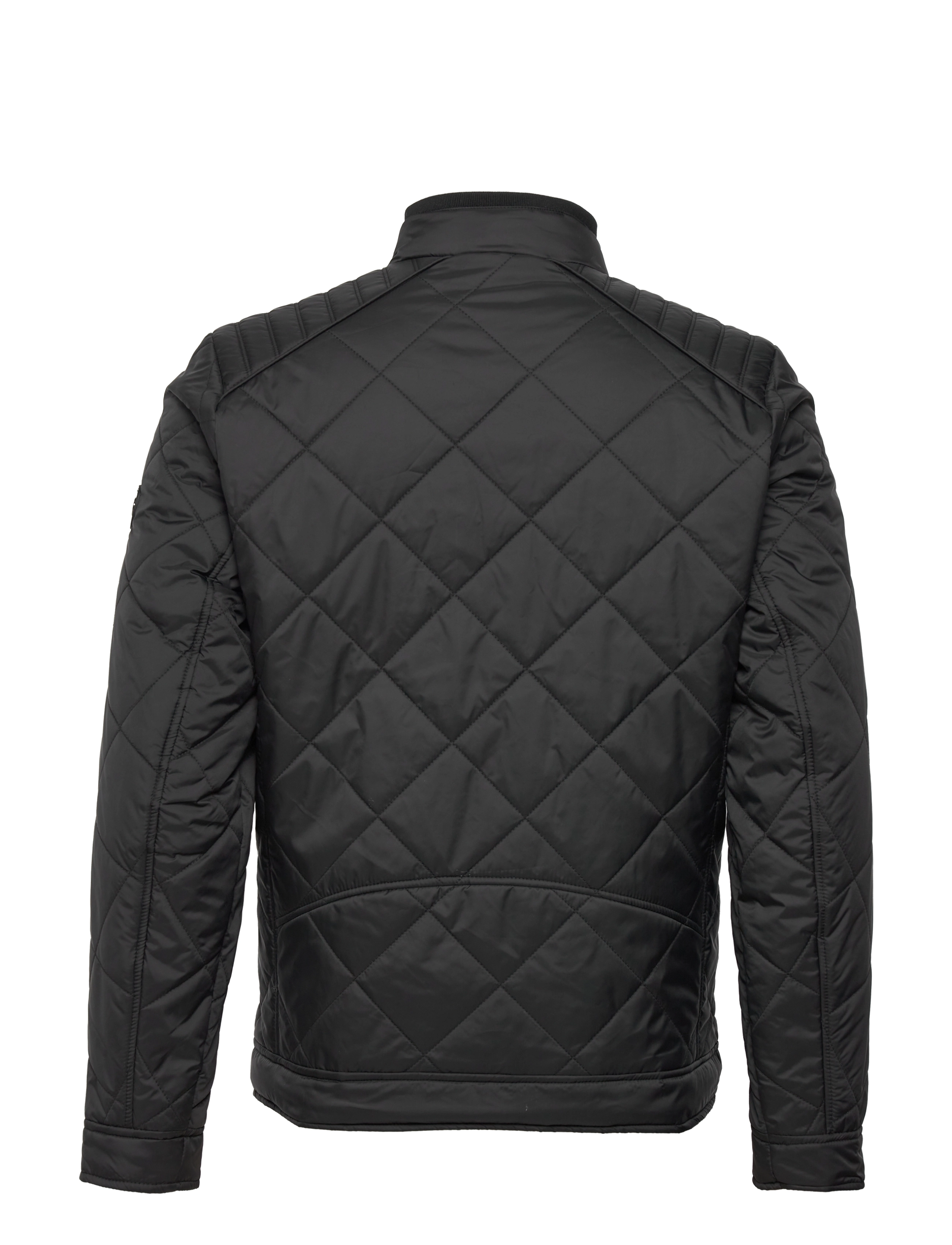 Tom Tailor - quilted biker jacket - black - 1