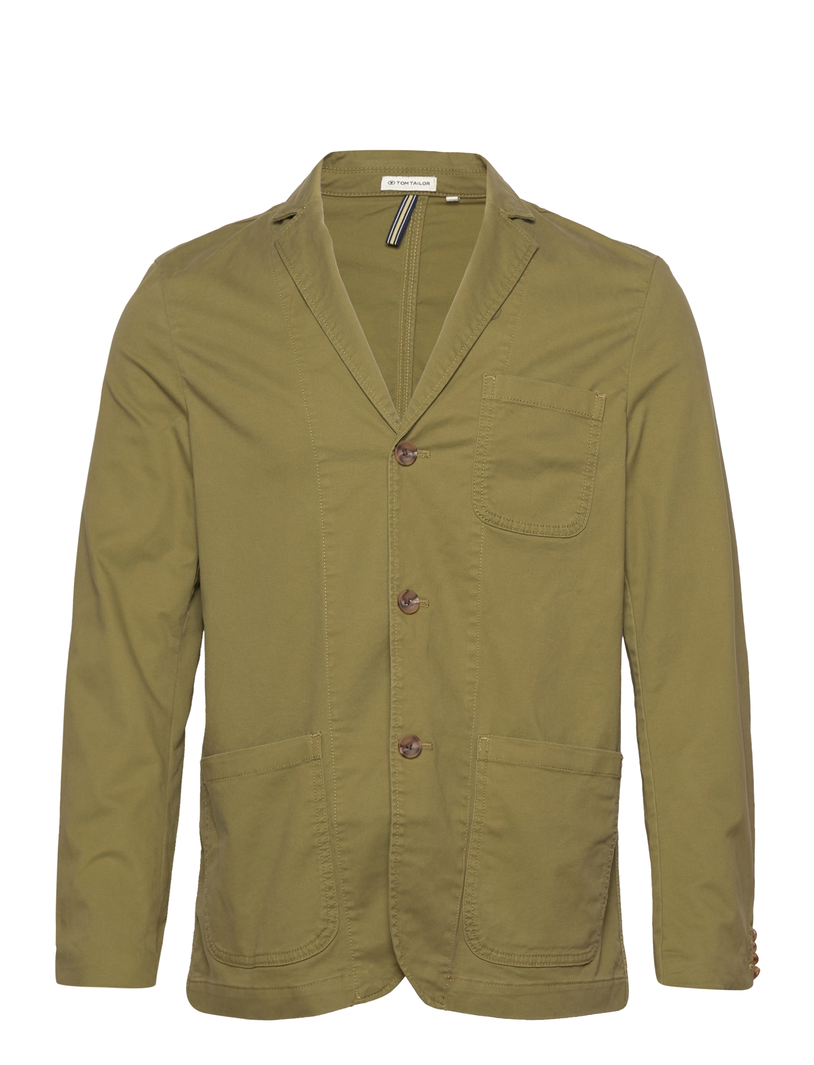 cotton blazer - OLIVE BRANCH