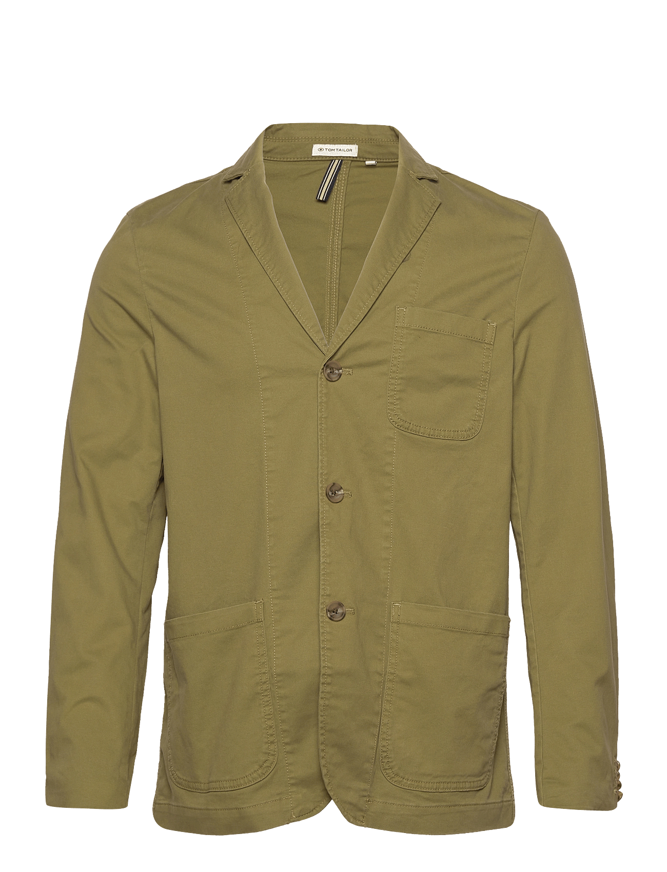 cotton blazer - OLIVE BRANCH