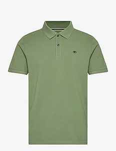 basic polo with contrast, Tom Tailor