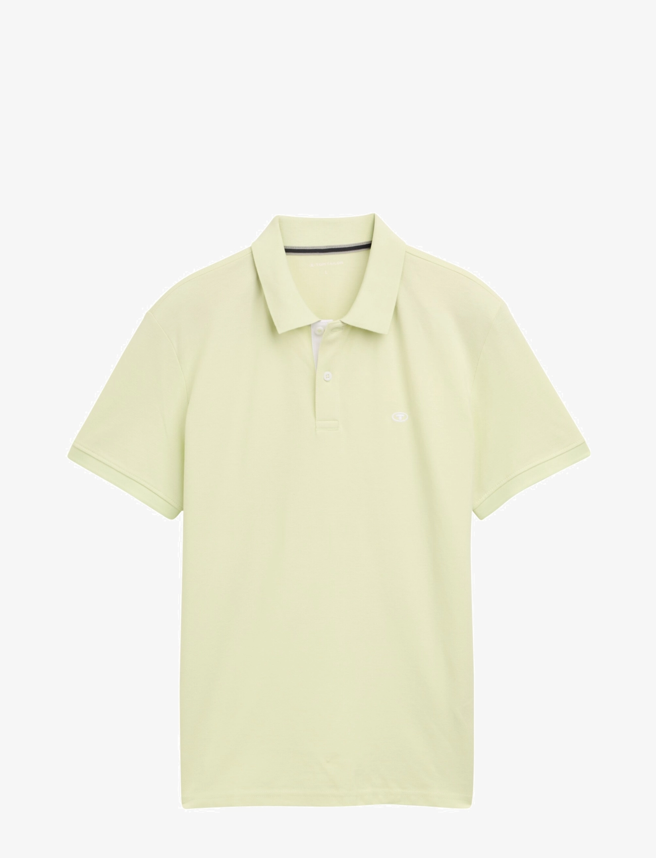 TOM TAILOR Basic Polo With Contrast Grün - L - Herren