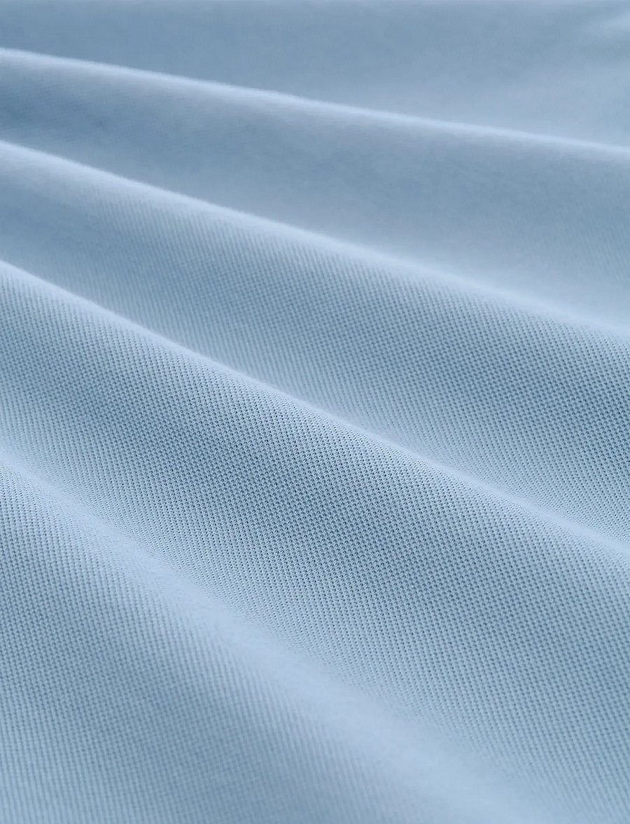 Tom Tailor - basic polo with contrast - kurzärmelig - mountain spring blue - 5