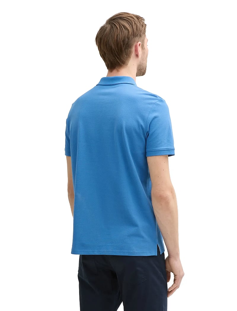 Tom Tailor - basic polo with contrast - kurzärmelig - sapphire blue - 2