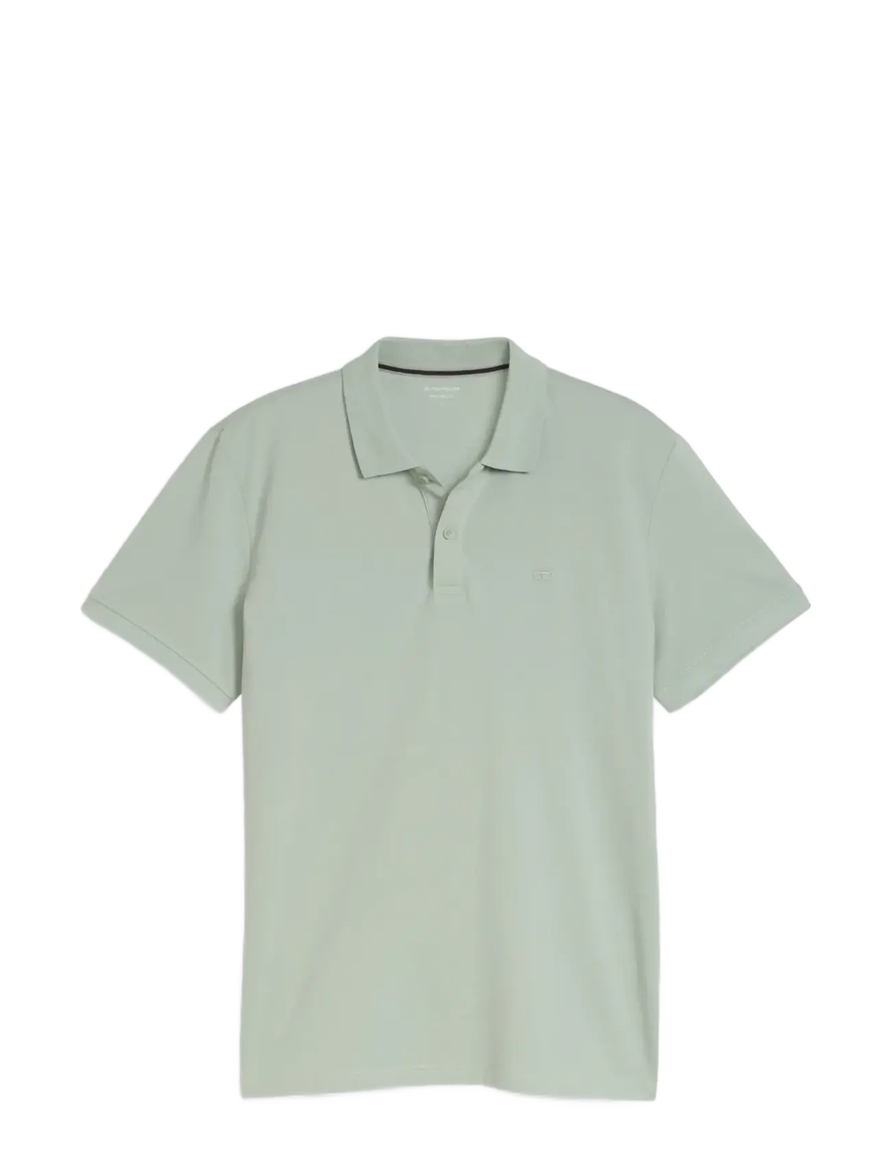 TOM TAILOR Basic Polo With Contrast Grün - L - Herren
