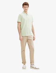 Tom Tailor - basic polo with contrast - short-sleeved polos - tender sea green - 3