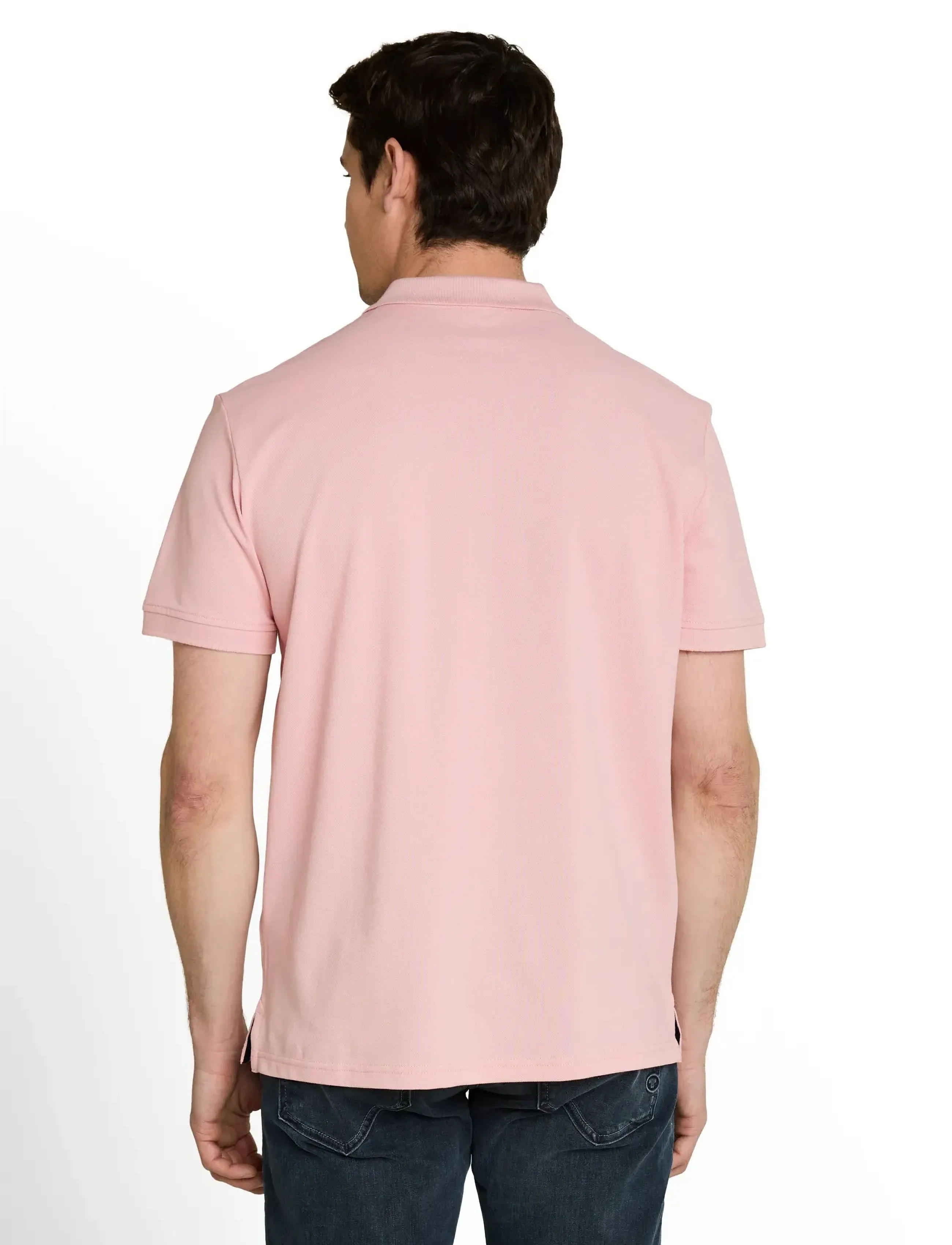 Tom Tailor - basic polo with contrast - short-sleeved polos - twinkle pink - 2