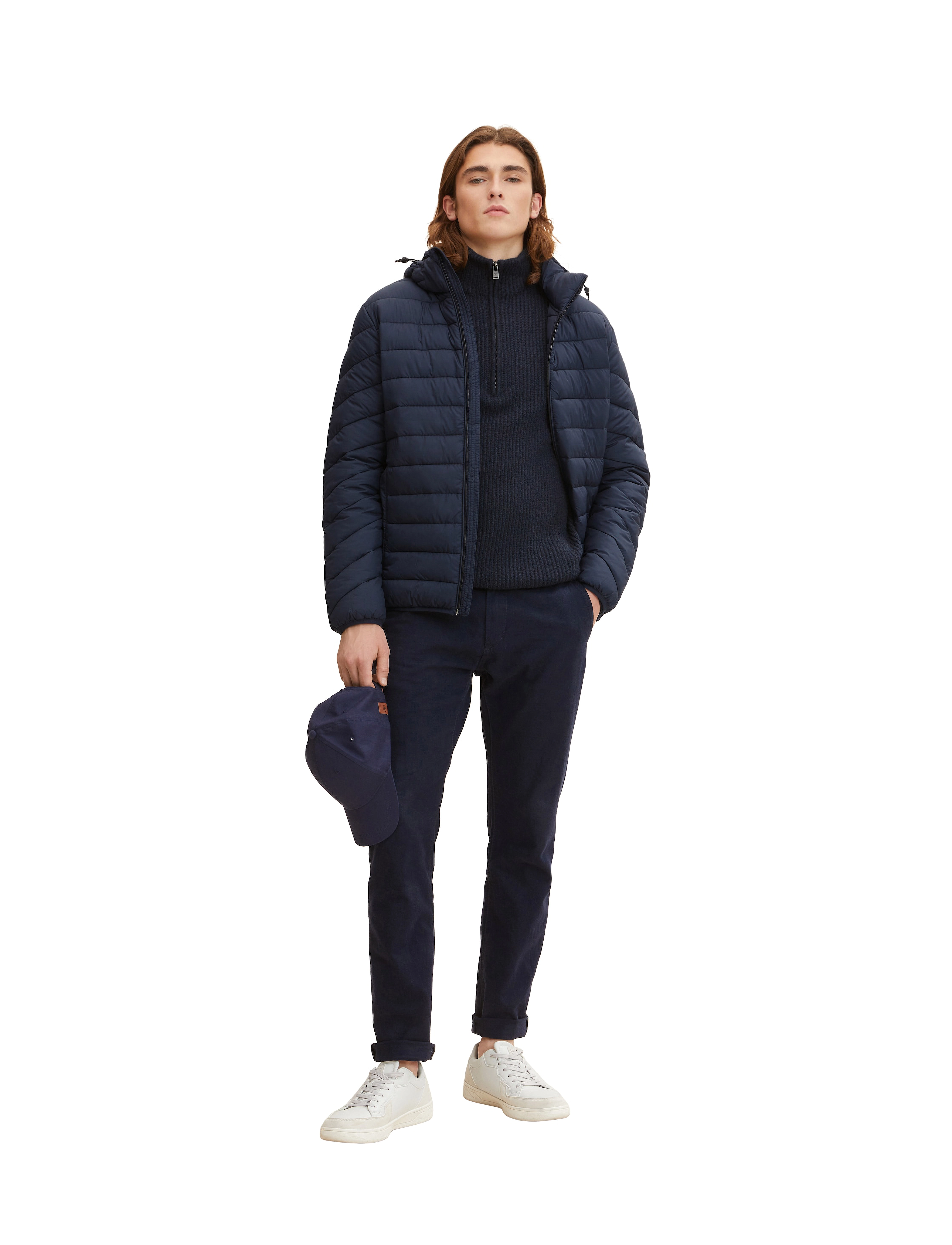 Tom Tailor - light weight jacket with hood - sky captain blue - 5