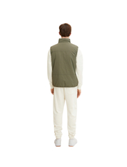 Tom Tailor - padded vest - liivit - dusty olive green - 9