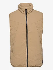 Tom Tailor - padded vest - vester - splashed clay beige - 0