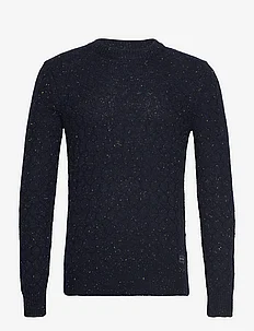 structured knit pullover, Tom Tailor