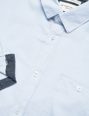 Tom Tailor - structured shirt - laveste priser - light blue white structure - 6
