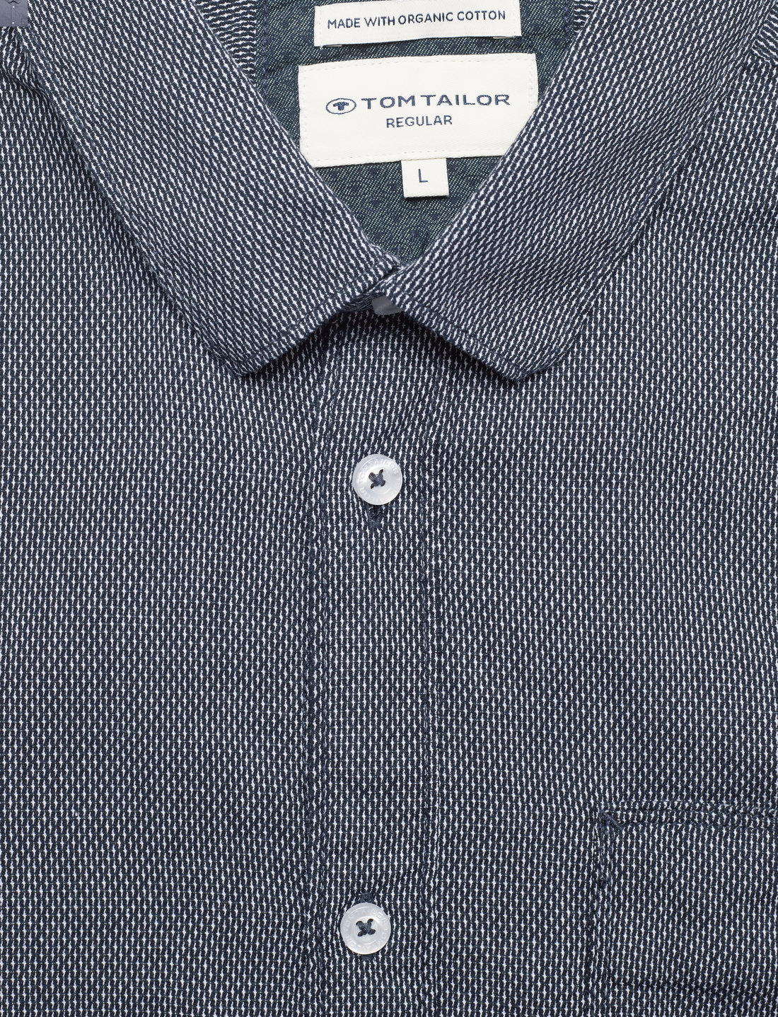 Tom Tailor Structured Shirt - Hemden - Booztlet.com Österreich