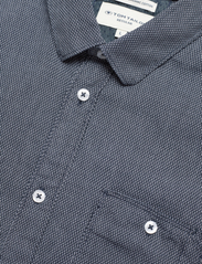 Tom Tailor - structured shirt - laveste priser - navy white structure - 4