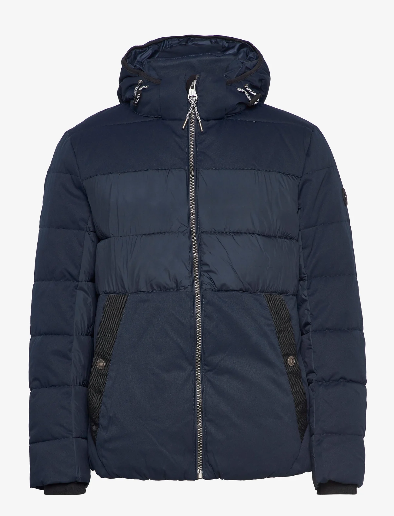 Tom Tailor - mat mix puffer jacket - winter jackets - sky captain blue - 0