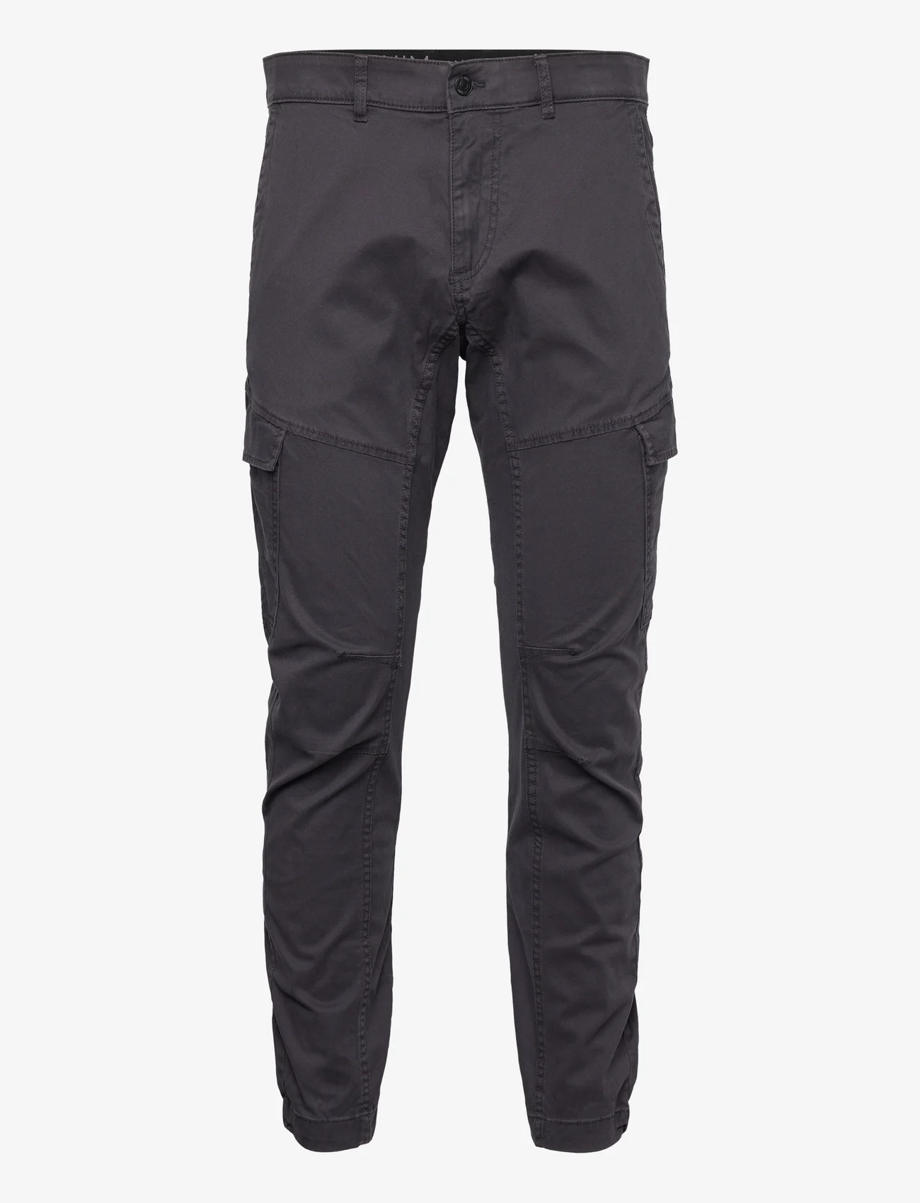 Tom Tailor - slim cargo pants - cargohose - coal grey - 0