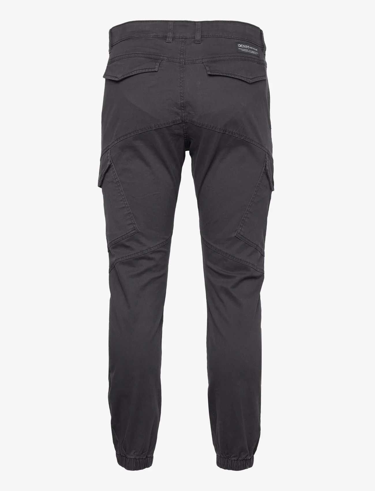 Tom Tailor - slim cargo pants - cargohose - coal grey - 1