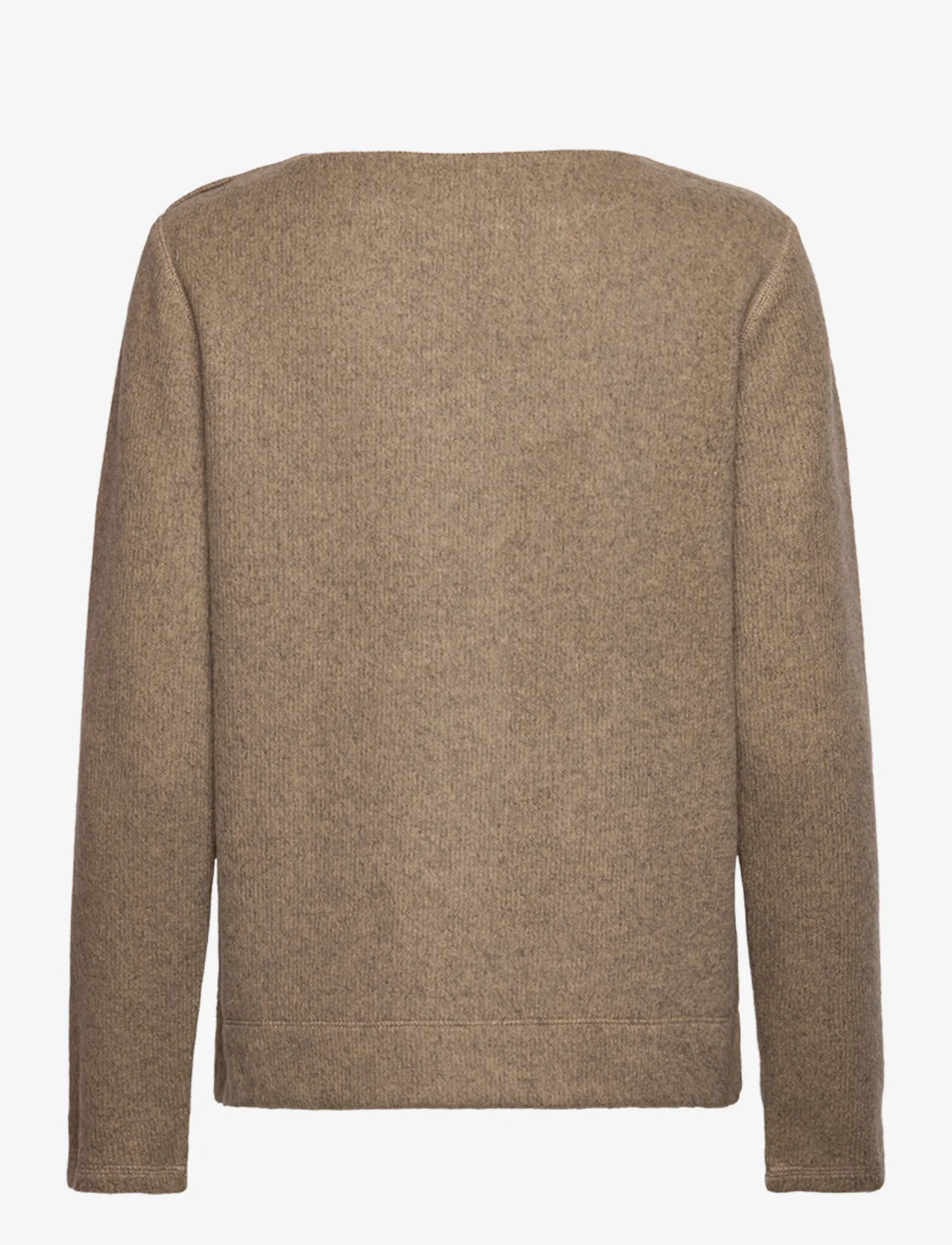 Tom Tailor - cozy rib Sweatshirt - jumpers - doeskin melange - 1