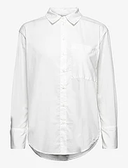 Tom Tailor - blouse poplin - marškiniai ilgomis rankovėmis - whisper white - 0