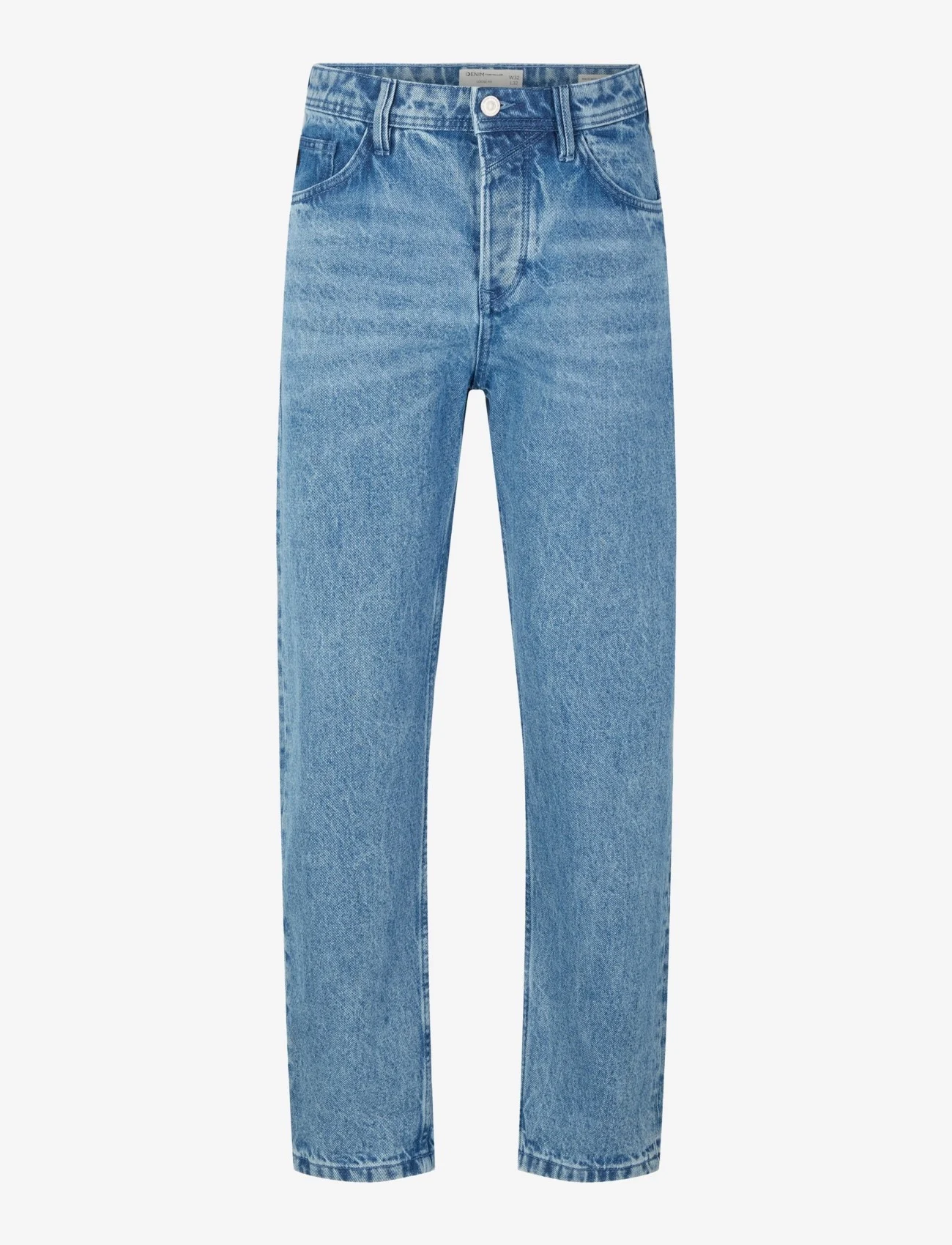 Tom Tailor - DENIM TOM TAILOR Loose Fit - regular jeans - used light stone blue denim - 0