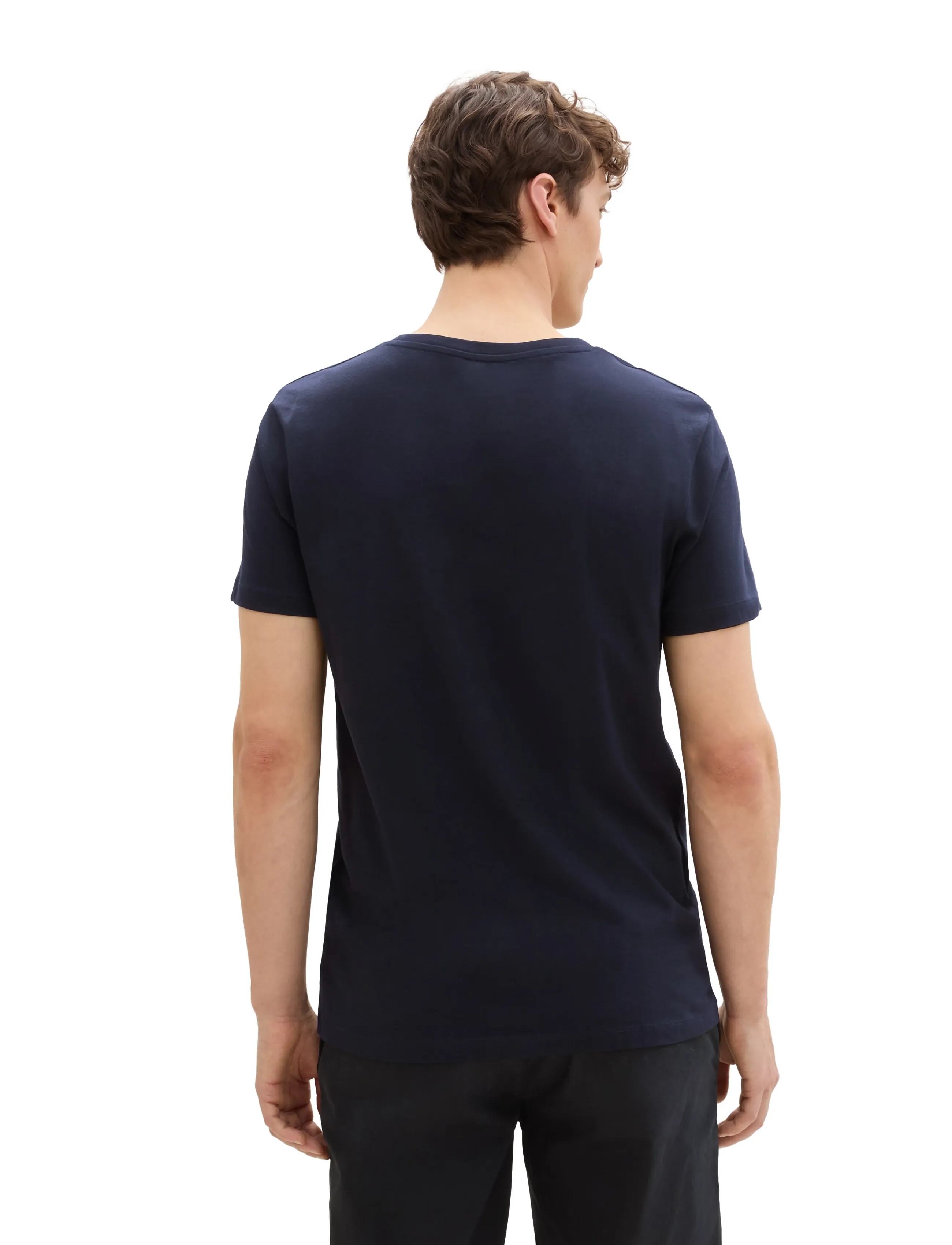 T-shirt marinblå / ljusblå / svart 3