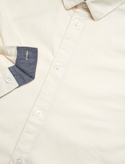 Tom Tailor - fitted stretch oxford shirt - laveste priser - vintage beige - 3