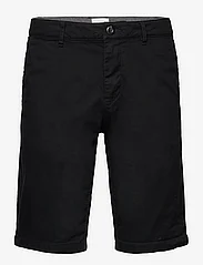 Tom Tailor - slim chino bermuda - alhaisimmat hinnat - black - 0