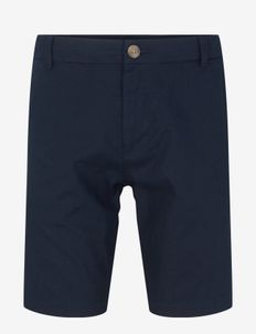 regular cotton linen shorts, Tom Tailor