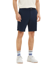 Tom Tailor - regular cotton linen shorts - chino-shortsit - sky captain blue - 2