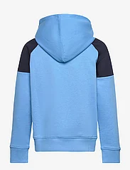 Tom Tailor - printed colorblock hoody - džemperi ar kapuci - rainy sky blue - 1