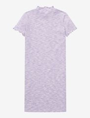 Tom Tailor - structured rib dress - bodycon dresses - lilac space dye - 1
