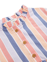 Tom Tailor - striped ruffle blouse - vertical multicolor stripe - 2