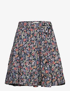 all over printed skirt with flowers, Tom Tailor
