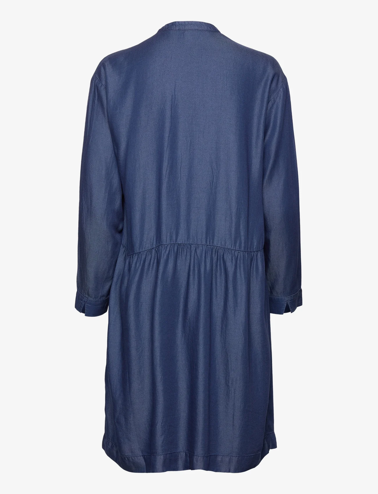 Tom Tailor - dress denim look - short dresses - clean mid stone blue denim - 1