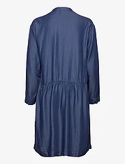 Tom Tailor - dress denim look - kurze kleider - clean mid stone blue denim - 1