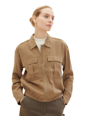 Tom Tailor - blazer soft utility - utility jackets - splashed clay beige - 4