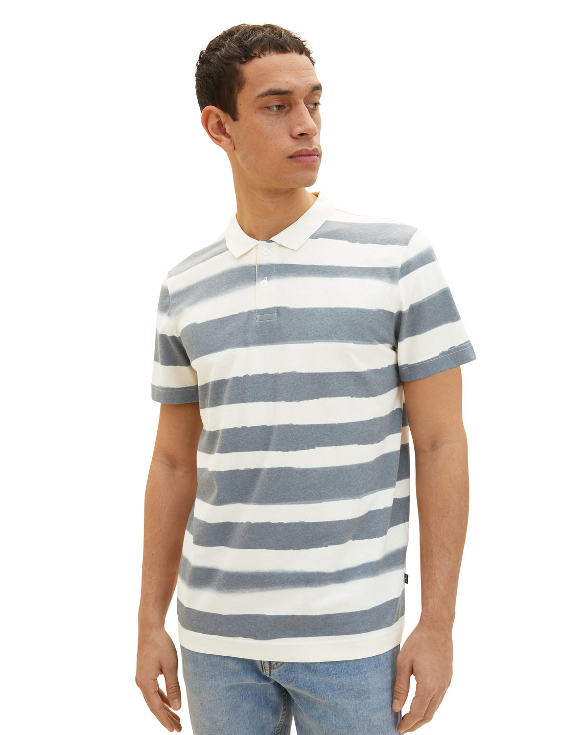 Tom Tailor Striped Polo – polo shirts – shop at Booztlet