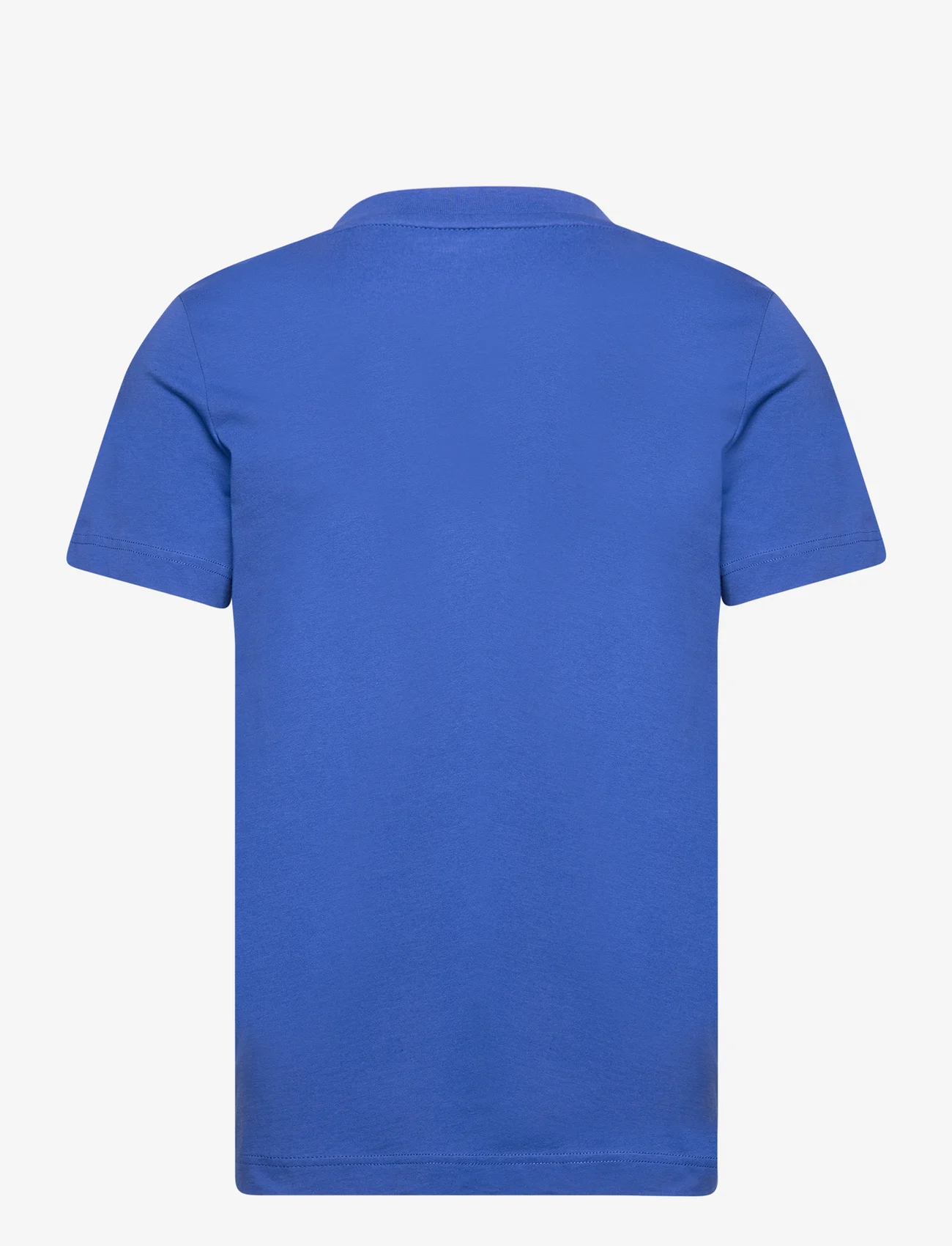 Tom Tailor - printed crewneck t-shirt - alhaisimmat hinnat - sure blue - 1