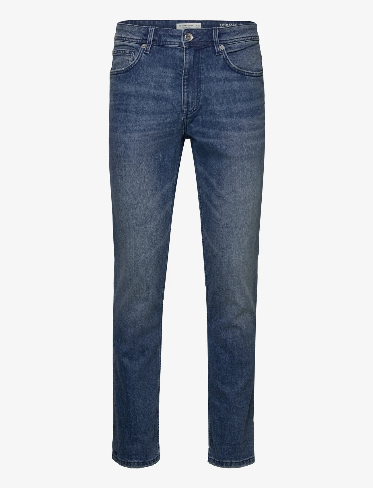 Tom Tailor - TOM TAILOR Josh COOLMAX® - slim jeans - used mid stone blue denim - 0