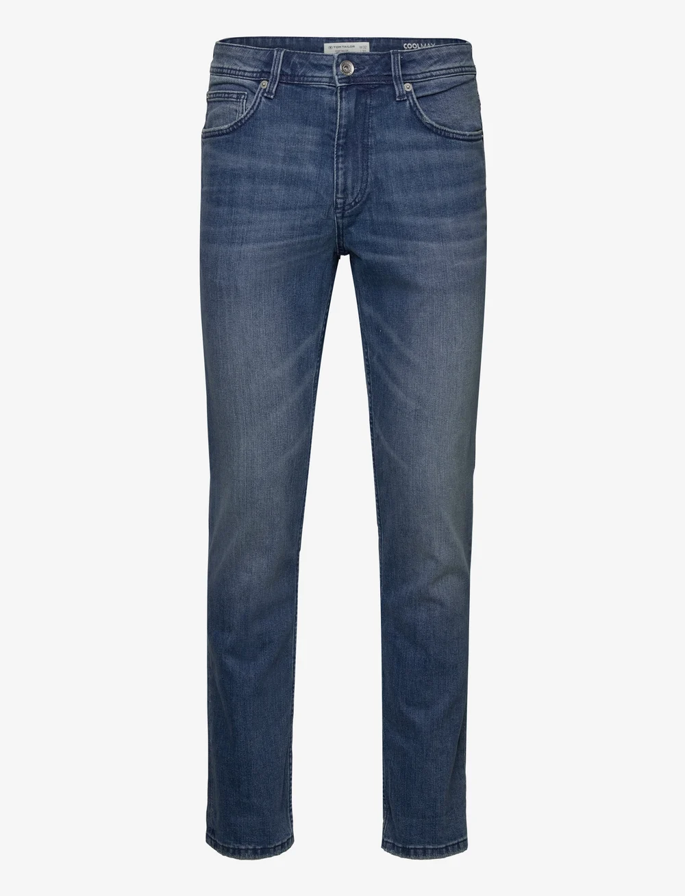 Tom Tailor - TOM TAILOR Josh COOLMAX® - slim jeans - used mid stone blue denim - 1