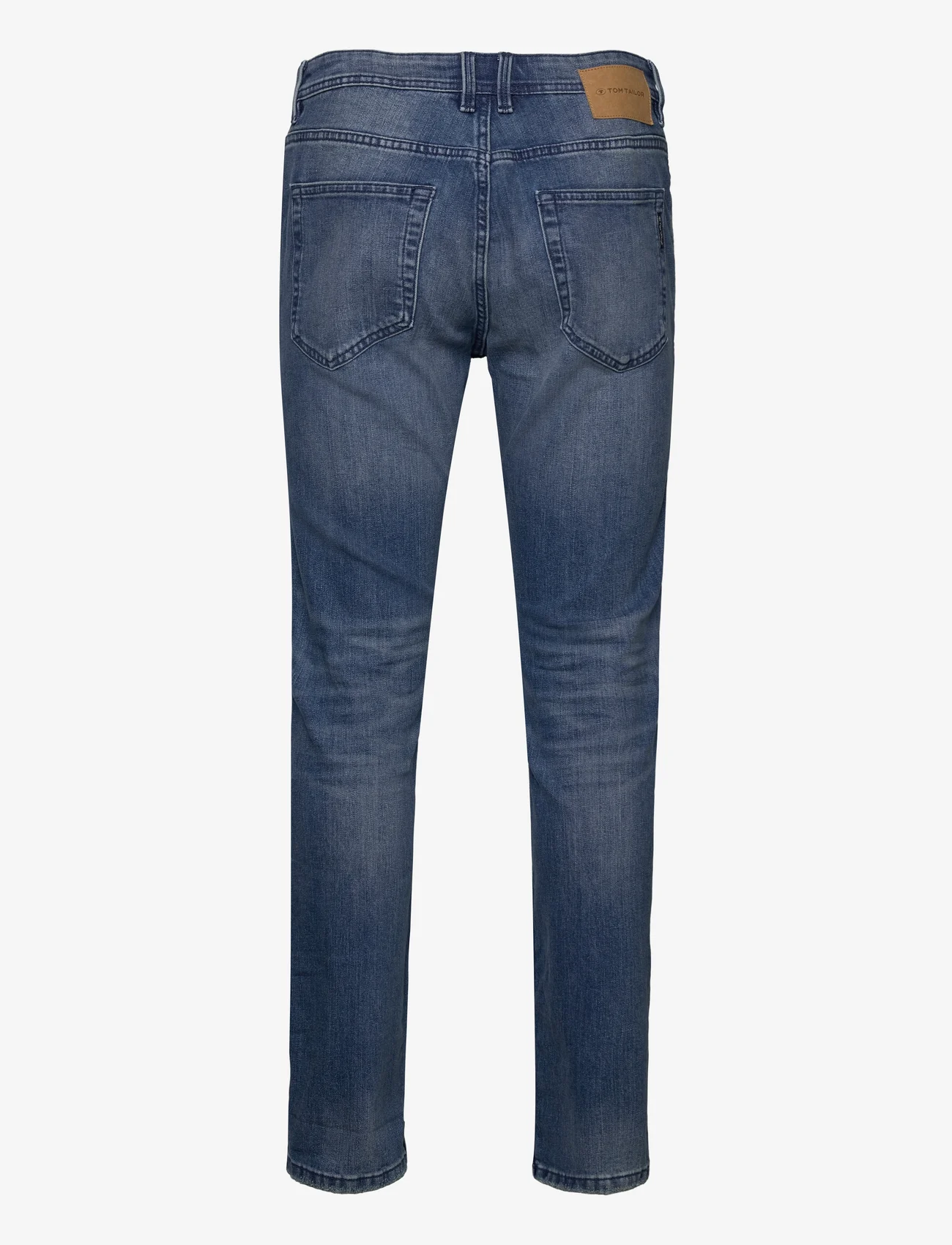 Tom Tailor - TOM TAILOR Josh COOLMAX® - slim jeans - used mid stone blue denim - 1