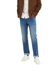 Tom Tailor - TOM TAILOR Josh COOLMAX® - slim jeans - used mid stone blue denim - 7