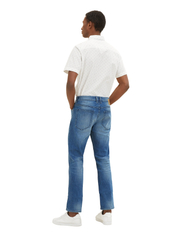 Tom Tailor - TOM TAILOR Josh COOLMAX® - slim jeans - used mid stone blue denim - 8