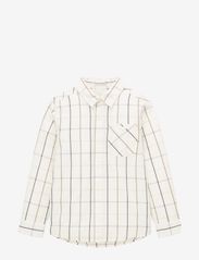 checked shirt with pocket - OFF WHITE COLORFUL CHECK