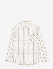 check pattern shirt with pocket - OFF WHITE COLORFUL CHECK