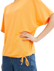 Tom Tailor - T-shirt fluent batwing - t-shirts - bright mango orange - 5
