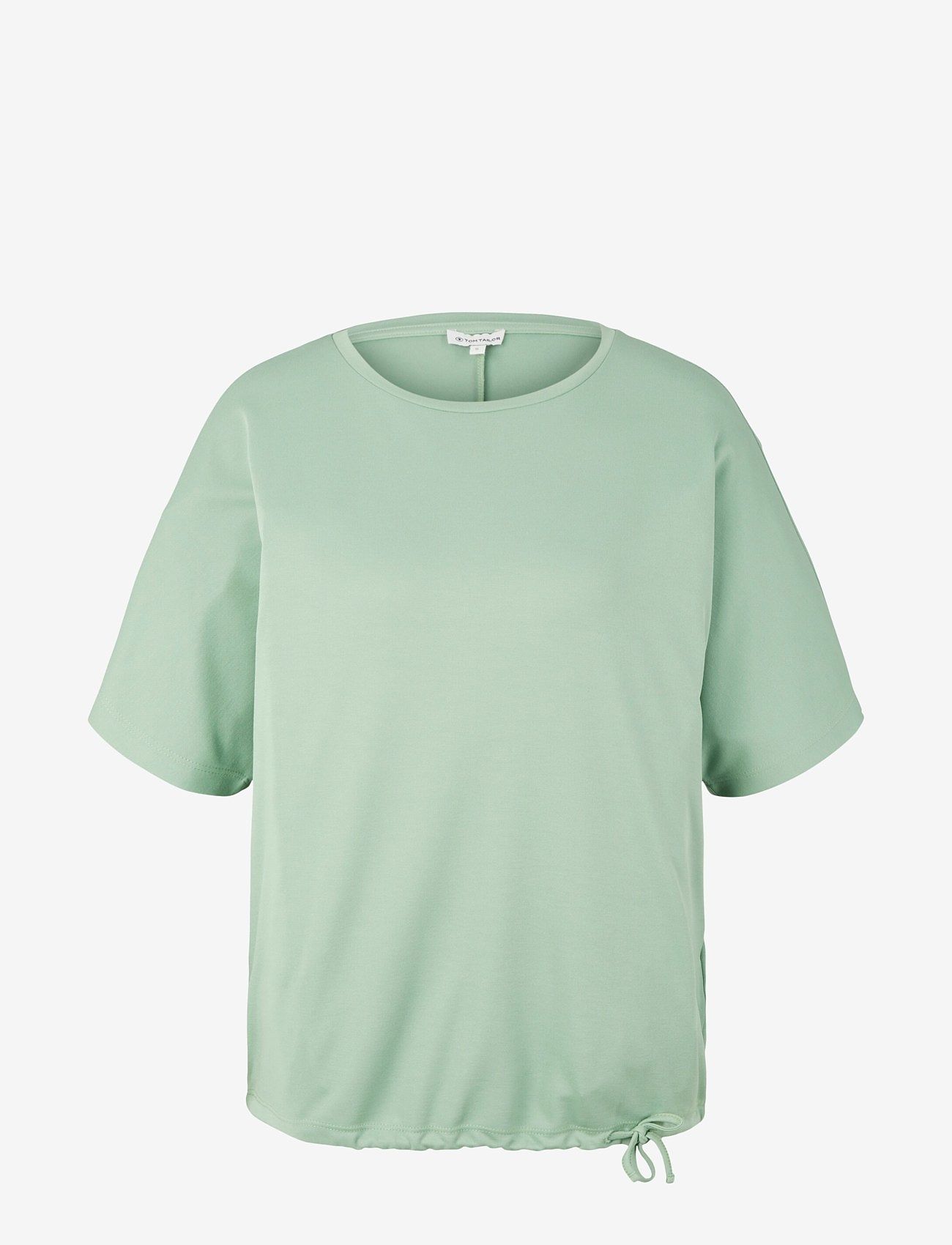 Tom Tailor - T-shirt fluent batwing - madalaimad hinnad - okra green - 0